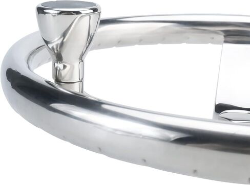 YaeMarine 3 Spoke 13-1/2" Dia Stainless Steel Marine Boat Steering Wheel with 1/2"-20 Nut and Turning Knob for Teleflex Cable Helm in Saudi Arabia
