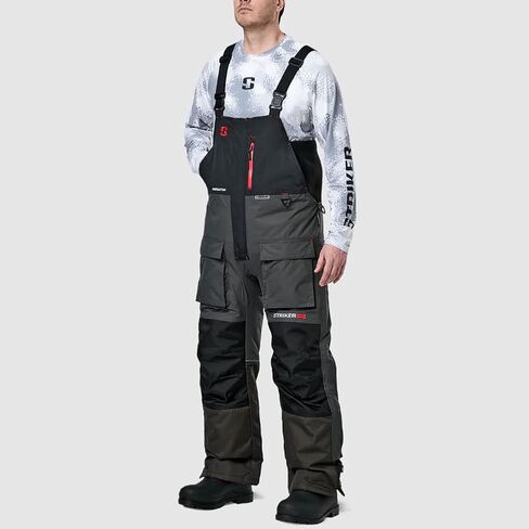 Striker Men's PredatorDurable Windproof Water-Resistant Outdoor Ice Fishing Bib with Sureflote Flotation Technology in Saudi Arabia