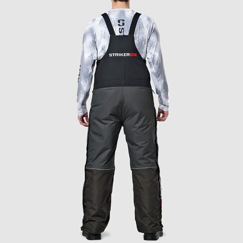 Striker Men's PredatorDurable Windproof Water-Resistant Outdoor Ice Fishing Bib with Sureflote Flotation Technology in Saudi Arabia