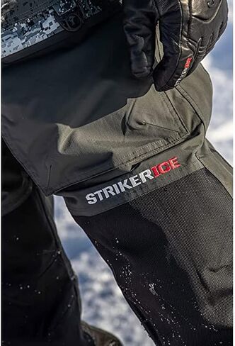 Striker Men's PredatorDurable Windproof Water-Resistant Outdoor Ice Fishing Bib with Sureflote Flotation Technology in Saudi Arabia