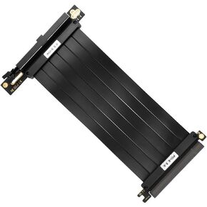 PCI-E 3.0 4.0 16x تمديد بطاقة الفيديو Riser محمية محمية مرنة 90/180 درجة تثبيت GPU أسود ل GPU (النوع 5) in Kuwait