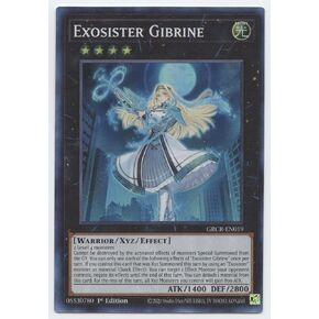 Exosister Gibrine - GRCR -EN019 - Super Rare - 1st Edition in Kuwait