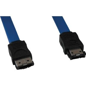 Tripp Lite by Eaton P950-18I 1.5ft (18in) eSATA III Cable 7-Pin Male-to-Male 6Gbps Double-Shielded EMI/RFI HDD/SSD Data Cord for PC Cloud Care Pre-Configured Bundle Eligible (50 Pack) in Kuwait