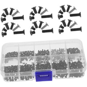 Ciieeo 500pcs Laptop Repair Screws Assortment Kit M2/M2.5 Sizes Stainless Steel Small Screws for Notebook and Electronics DIY Projects in Kuwait