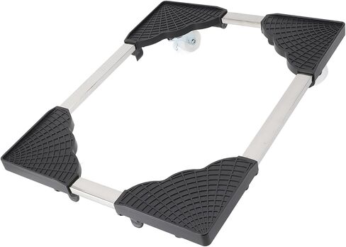 Akozon PC Tower Stand With Caster Wheels Universal CPU STAND STAND ROLLING CART للمنزل والمكتب in Saudi Arabia