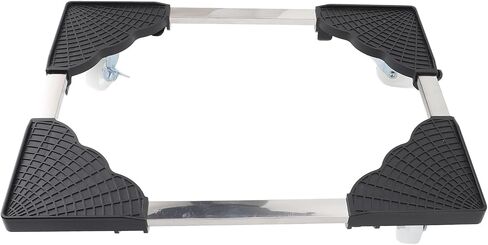 Akozon PC Tower Stand With Caster Wheels Universal CPU STAND STAND ROLLING CART للمنزل والمكتب in Saudi Arabia