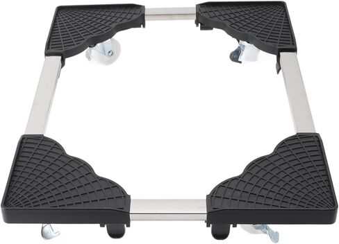 Akozon PC Tower Stand With Caster Wheels Universal CPU STAND STAND ROLLING CART للمنزل والمكتب in Saudi Arabia
