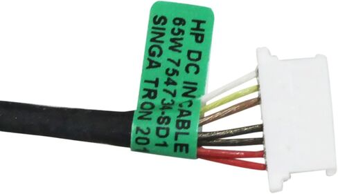 استبدال لـ HP 15-DY1073NR 15-DY1074NR 15-DY1076NR 15-DY2132WM DC POWER CABLE CABLE 799749-S17 931613-001 806746-001 in Saudi Arabia