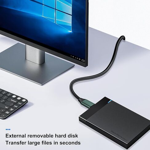 Kumiho 50ft USB 3.0 Cable ذكر إلى الذكور من النوع A إلى كبل لنقل البيانات ، حاويات محرك الأقراص الصلبة ، مبرد الكمبيوتر المحمول ، مشغل أقراص DVD ، محور USB in Kuwait