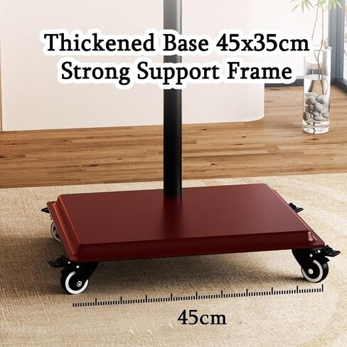 Laptop Floor Stand,Computer Floor Shelf,Steel Rotatable Move Cart,Suitable for Home and Outdoor Office,Load 13.5kg in Saudi Arabia