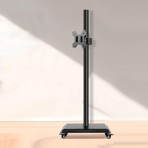 Laptop Floor Stand,Computer Floor Shelf,Steel Rotatable Move Cart,Suitable for Home and Outdoor Office,Load 13.5kg in Saudi Arabia