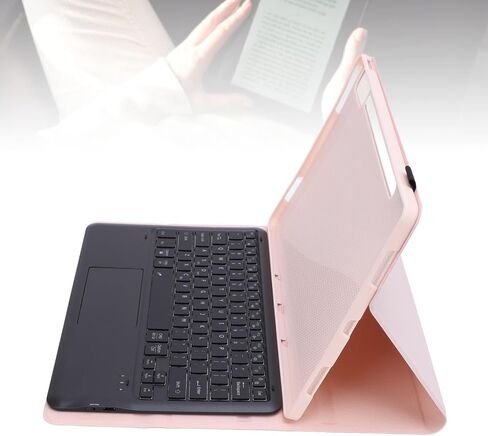 DIYEENI TAB P12 12.7 بوصة 2023 CASE مع لوحة المفاتيح عالية الدقة و 7 Color Backlight ، حالة لوحة المفاتيح اللاسلكية القابلة للفصل لعلامة التبويب P12 12.7 بوصة 2023 (TB-370FU) (أرجواني) in Kuwait