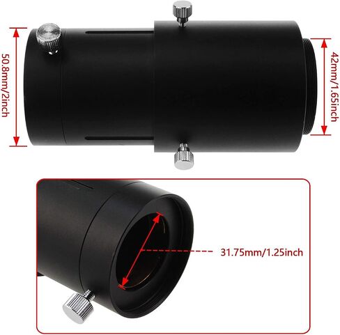 مجموعة R -Ring Astromania لكاميرات Canon EOS SLR/DSLR - حزمة مع - 2 "محول الكاميرا العالمي المتغير in Saudi Arabia