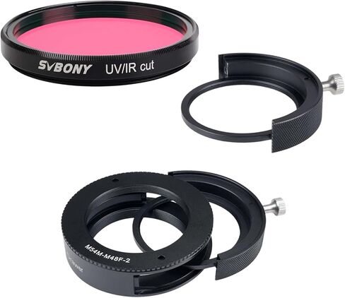 SVBONY Telescope Filter UV IR Cut Block Filter Infra Red Filter Bundle with SV226 M54 Telescope Filter Drawer for Deep Sky Astrophotography in Saudi Arabia