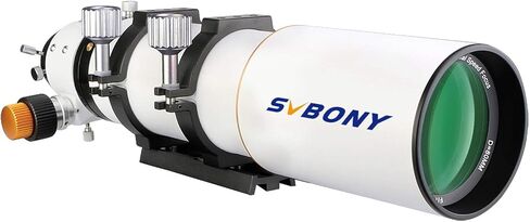 SVBONY SV503 Refractor Telescope, 80mm F7 Extra Low Dispersion Achromatic Refractor OTA Bundle with SV193 Focal Reducer 0.8X Field Flattener, SV226 M54 Filter Drawer for Deep Sky Astrophotography in Saudi Arabia