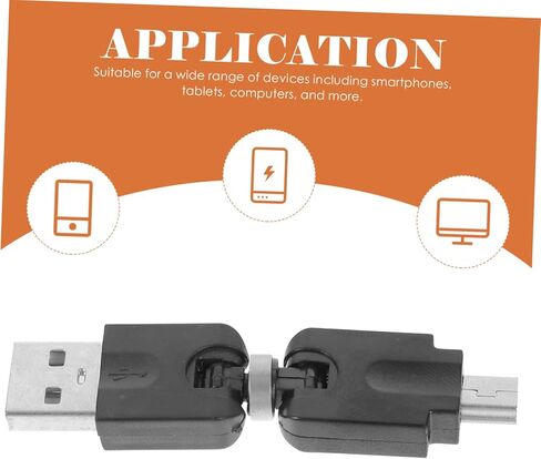 محول USB إلى محول USB MINI دوار موصل الإناث التصميم المحمول الدائم لجهاز الكمبيوتر المحمول بنك الطاقة والمزيد in Kuwait