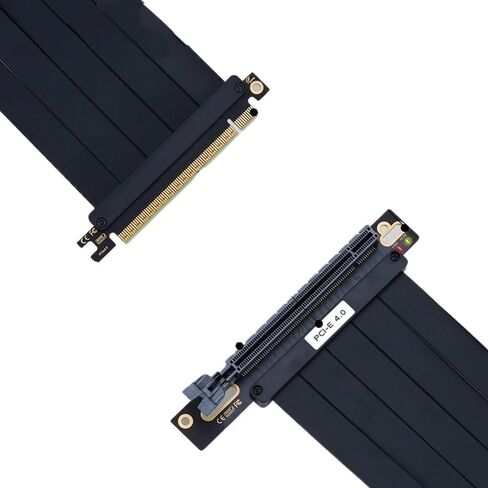 PCI-E 3.0 4.0 16x تمديد بطاقة الفيديو Riser محمية محمية مرنة 90/180 درجة تثبيت GPU أسود ل GPU (النوع 5) in Kuwait