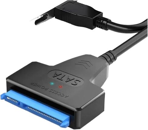 SATA إلى USB 3.0/2.0 كابل يصل إلى 6 جيجابت في الثانية لمدة 2.5 بوصة محرك الأقراص الصلبة الخارجي SSD SATA 3 22 دبوس محول USB 3.0 إلى SATA III سلك (USB 3.0) in Kuwait