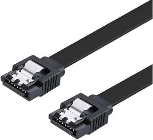 SATA 3.0 CABLE DISK DATA CABILE SOL*/ID STARIAL SATA مرنة نقل سريع .4M .8M (0.4 متر ، مستقيم) in Saudi Arabia
