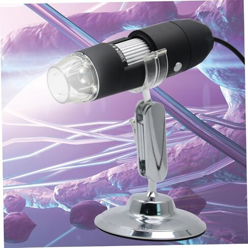 مجهر USB الرقمي مع مصابيح LED لتكبير الدقة تصميم محمول للطلاب هواة الجمع والهواة in Saudi Arabia