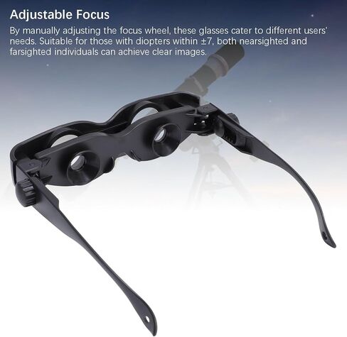 نظارات Denash Optics مجهر ، تكبير 3x ، تركيز قابل للتعديل مع العدسات المستقطبة ذات الألوان المزدوجة ، والاستخدام الليلي والنهار لصيد الأسماك in Kuwait