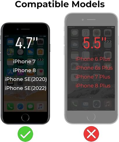 حالة زهور وردية لطيفة متوافقة مع علبة iPhone 7/8 ، الحالات الزهرية الوردي الواضحة iPhone SE 2020/ SE 2022 مع غطاء صدم جمالي للنساء الفتيات in Kuwait