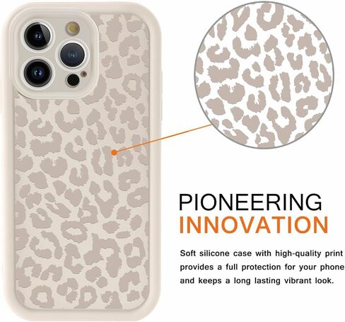 Cute Cheetah Print Phone Case for iPhone 15 Case 6.1", Aesthetic Luxury Black Leopard Pattern Design Cover Shockproof Soft Slim TPU Full Camera Lens Protective Funda for Women Girls in Saudi Arabia