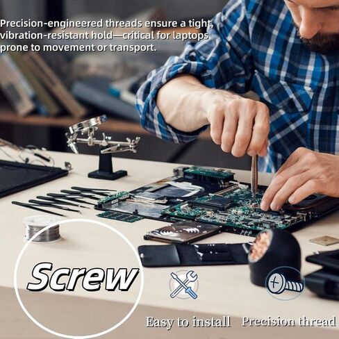 براغي غطاء القاعدة السفلية السفلية استبدال HP Envy X360 15-FE 15-FH 15-FE1082WM 15-FE0013DX 15-FE0053DX 15-FH0013DX 15-FH0023DX/Specter X360 14-EF SCELS SLIVER SLIVER in Saudi Arabia