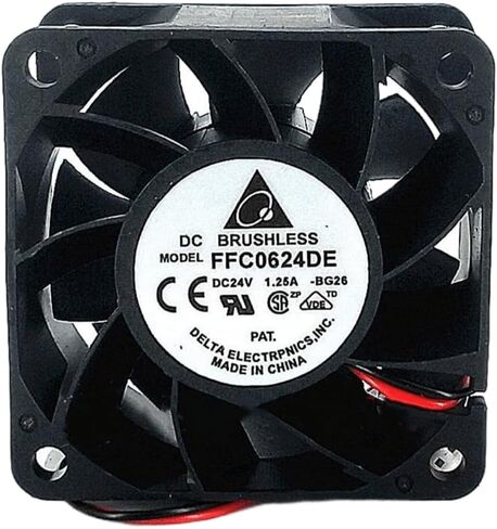FFC0624DE 24V 1.25A 60MM Fan - 6CM 6038 2-Wire Cooling Fan in Saudi Arabia