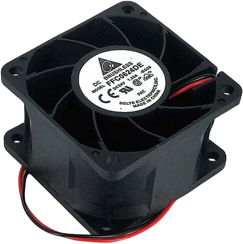 FFC0624DE 24V 1.25A 60MM Fan - 6CM 6038 2-Wire Cooling Fan in Saudi Arabia