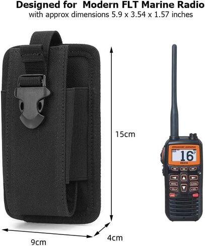 متوافق مع COBRA MR HH350 FLT MARINE RADIO ، حالة الراديو البحرية في اتجاهين في اتجاهين متوافق مع Uniden Atlantis 275/MHS75/Atlantis 155/MHS33BT (حقيبة فقط) in Kuwait