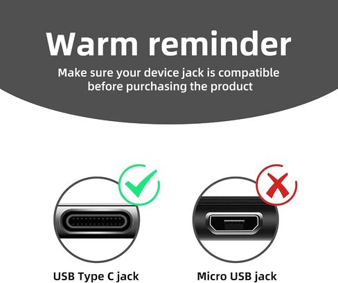 2 حزمة 10 أقدام USB C كبل طاقة الكاميرا لـ Arlo Essential 2K ، Alro Essential 2nd Generation ، Blink Outdoor 4th Generation ، Petcube CAM 360 Outdoor Camera Charger Charger Charger in Kuwait