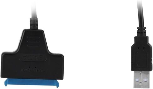 High Speed USB 3.0 2.0 to Sata Cable 22 Pin 2 5" 3.5" 2.5 Inch HDD Hard Disk Driver DVD CD ROM Adapter Converter(USB 2.0 for 2.5) in Saudi Arabia