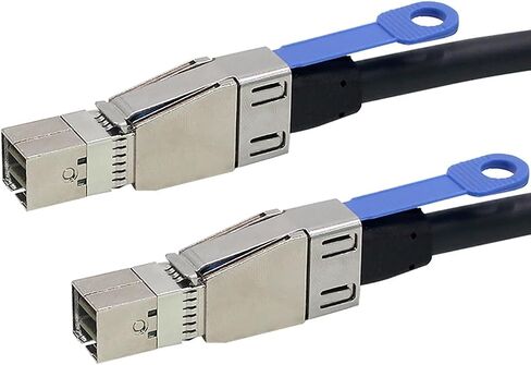0.5M External S/AS HD SFF-8644 to M1ni S/AS SFF-8644 High Density HD Cord for Hard Disk Server Card in Saudi Arabia