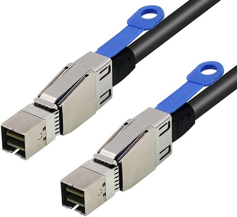 0.5M External S/AS HD SFF-8644 to M1ni S/AS SFF-8644 High Density HD Cord for Hard Disk Server Card in Saudi Arabia