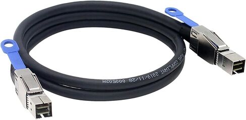 0.5M External S/AS HD SFF-8644 to M1ni S/AS SFF-8644 High Density HD Cord for Hard Disk Server Card in Saudi Arabia