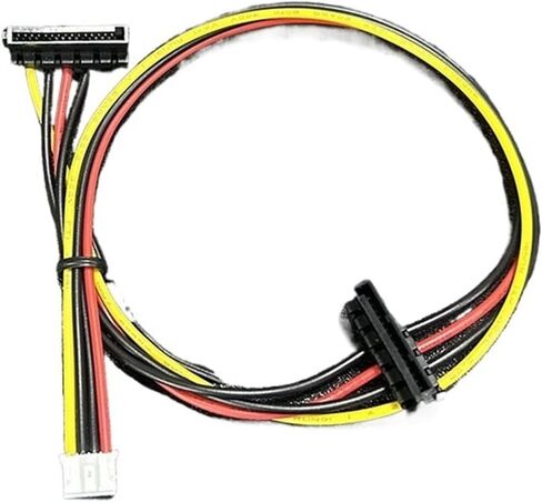 PH 2.0mm 4Pin Small TY>pe to 15Pin HDD SATA Power Supply Cable Cord 20AWG Wire for Industrial All-in-one HD M1ni PC PDD(35cm) in Saudi Arabia