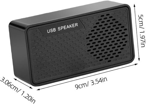 Artibetter USB Soundbar Seeper Mini SPECTER MINI لجهاز الكمبيوتر المحمول وسطح المكتب هش واللعب للألعاب والوسائط المتعددة الاستخدام الأسود in Kuwait