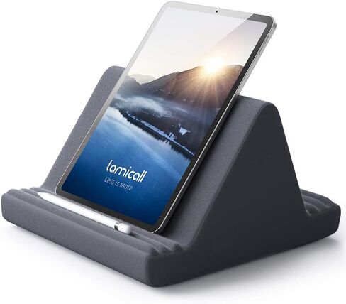 Lamicall Laptop Stand for Desk with 360 Rotating Base + Tablet Pillow Stand with 6 Viewing Angles in Saudi Arabia