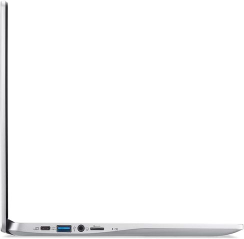 Acer Chromebook 314 CB314-3HT-C9VS | Intel Celeron N4500 | 14 "عرض HD IPS كامل اللمس | Intel UHD Graphics | 4GB LPDDR4X | 128GB EMMC | Wi-Fi 6 | DTS Audio | Chrome OS | Silver Pure in Saudi Arabia