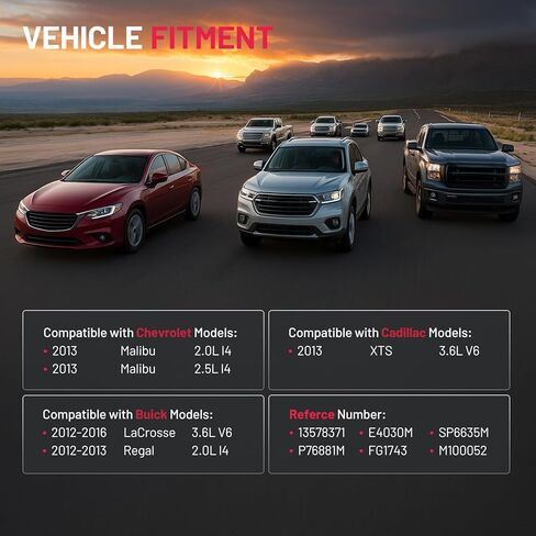 BDFHYK Fuel Pump Module Assembly E3542m 2000-2005 Buick Century Regal/Chevrolet Impala Monte Carlo/Oldsmobile Intrigue/Pontiac Grand Prix 2000 2001 2002 2003 2004 2005 in Kuwait