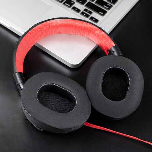 SOULWIT Earpads Replacement for Sony MDR-ZX750 (ZX750BN/ZX750AP/ZX750DC) Headphones, Ear Pads Cushions with Noise Isolation Foam-CG Black in Saudi Arabia
