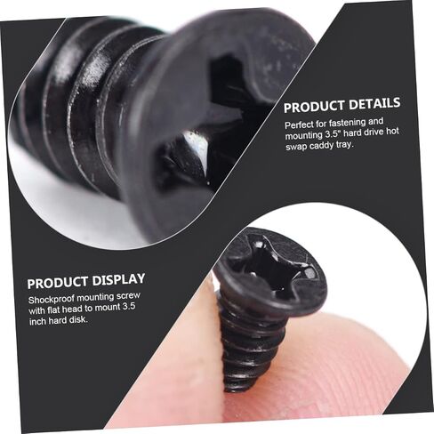 ARTIBETTER 100pcs Hard Drive Replacement Screws for Computer Case Screws for Secure Ssd Installation and Resistant for Computer Builds in Saudi Arabia