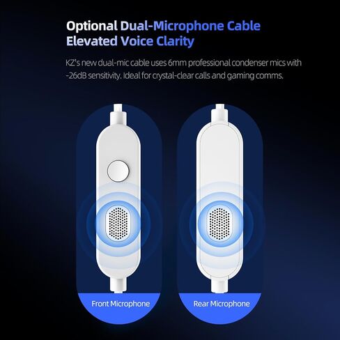 KZ AM16 16 سائق التسليح المتوازن Hi-Fi IEM مع سماعات الرأس المتوازنة والمحسّنة بالباص سماعات رأس كبلات قابلة للفصل (باس لا ميكروفون) in Kuwait