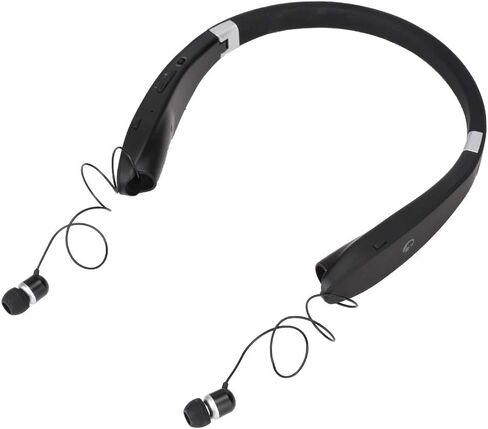 SX-991 Bluetooth اللاسلكي اللاسلكي ، سماعات أذن شريط العنق ، سماعات الرأس المعلقة من الرقبة القابلة للطي ، تقليل ضوضاء النطاق العريض CVC ، اتصال مطابقة ذكي للجهاز اللوحي ، الكمبيوتر المحمول ، سطح المكتب والهاتف الخلوي in Kuwait