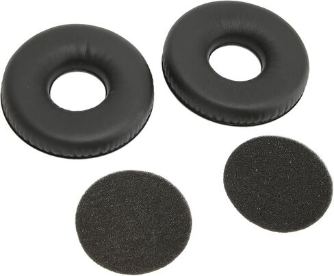 Replacement Ear Pads, Leather Cushions for K121 K141 K142 HD Headphones, Soft Foam, Lasting Comfort, Easy Install, Black, Compatible with K121 K121S K141 MK II K142 HD Headphones in Saudi Arabia