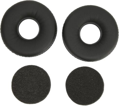 Replacement Ear Pads, Leather Cushions for K121 K141 K142 HD Headphones, Soft Foam, Lasting Comfort, Easy Install, Black, Compatible with K121 K121S K141 MK II K142 HD Headphones in Saudi Arabia