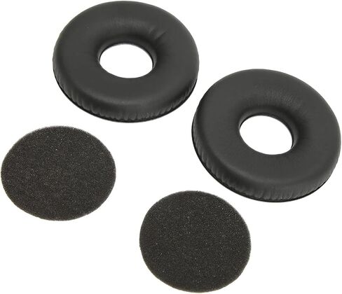 Replacement Ear Pads, Leather Cushions for K121 K141 K142 HD Headphones, Soft Foam, Lasting Comfort, Easy Install, Black, Compatible with K121 K121S K141 MK II K142 HD Headphones in Saudi Arabia