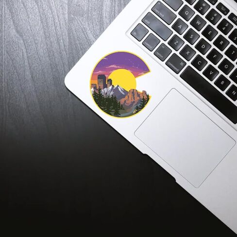 Love Colorado Sticker State STATE FINYL SCALS COLORADO COLORAD STAY SKY MOUNTAIN in Saudi Arabia