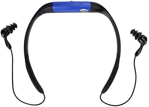 سماعات الأذن ، مشغل موسيقى MP3 Swimming IPX8 ، راديو FM ، تصميم سيليكون مريح ، IPX8 مقاوم للماء ، للسباحة ، ركوب الأمواج وغيرها من الرياضات المائية in Kuwait